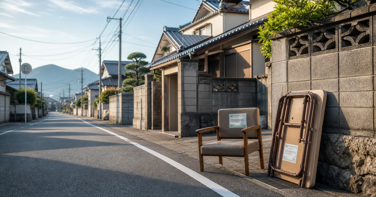 高松市 粗大ゴミの出し方